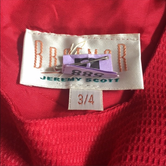 JEREMY SCOTT | Red Dress - Picture 4 of 4